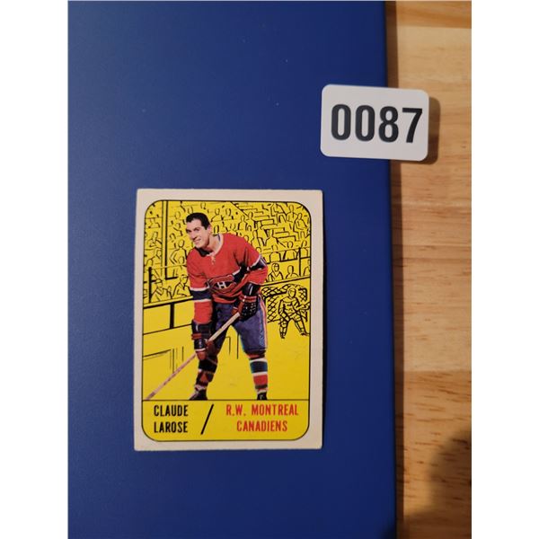 1966-67 Montreal Canadiens - Right Wing - Claude Lerose 4