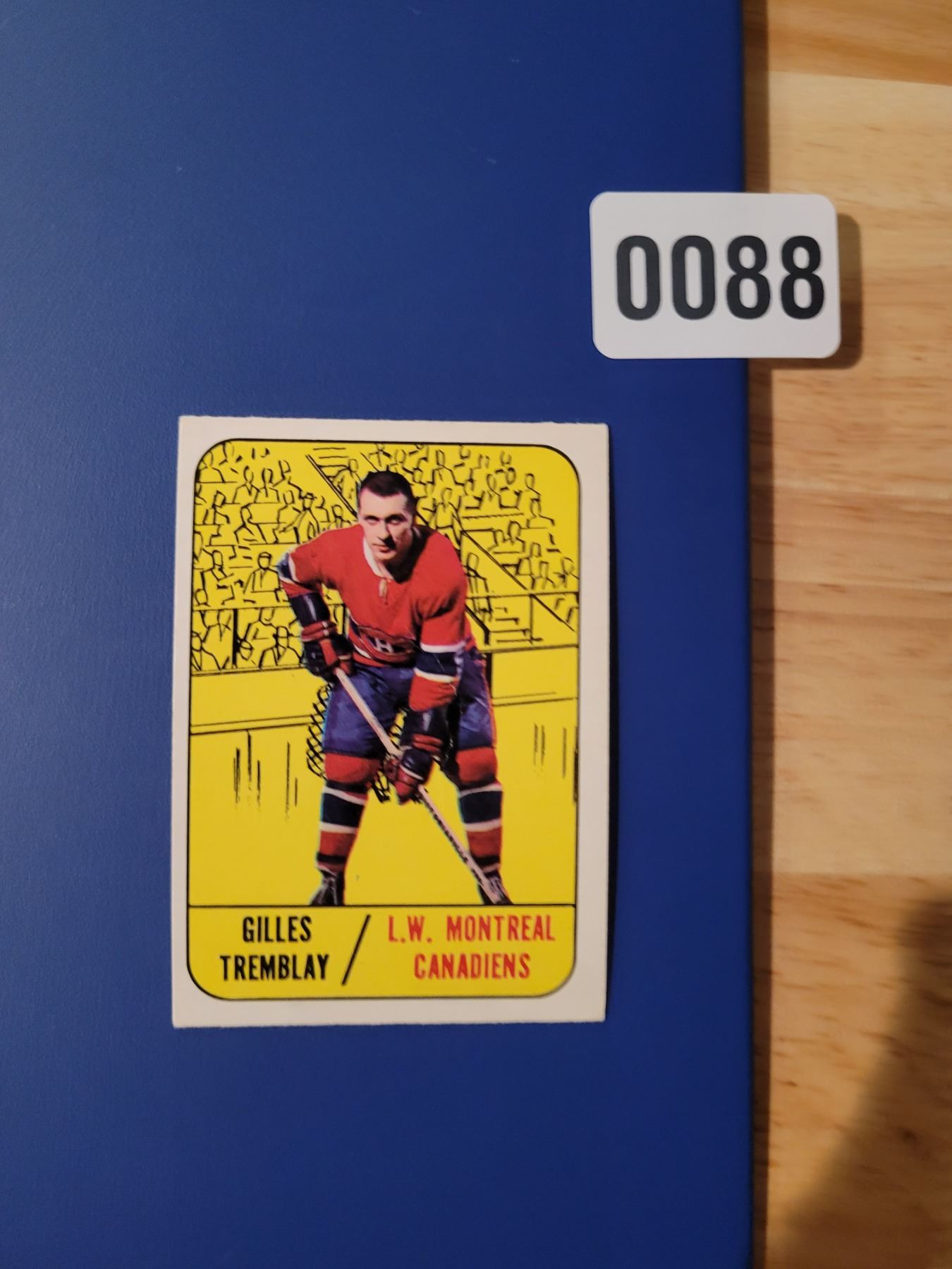 196667 Montreal Canadiens Left Wing Gilles Tremblay 5 Beck