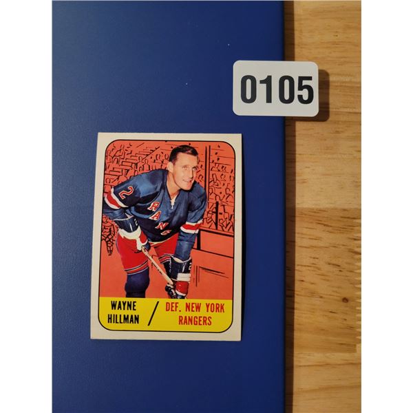 1966-67 New York Rangers - Defense - Wayne Hillman 22