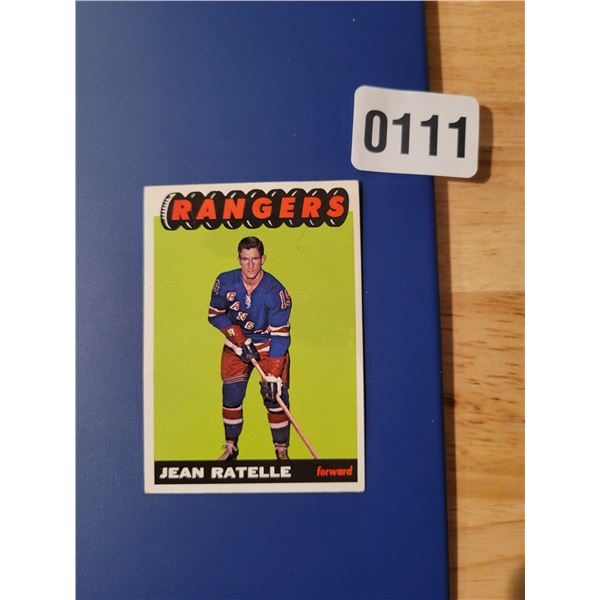 1966-67 New York Rangers - Forward - Jean Ratelle 25