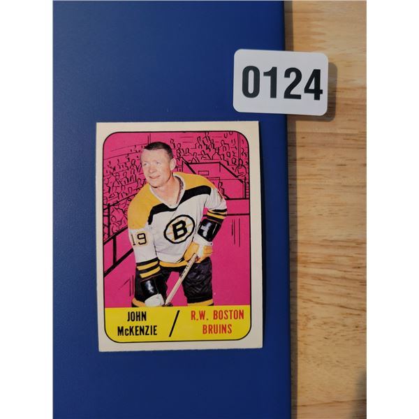 1966-67 Boston Bruins - Right Wing - John McKenzie 39