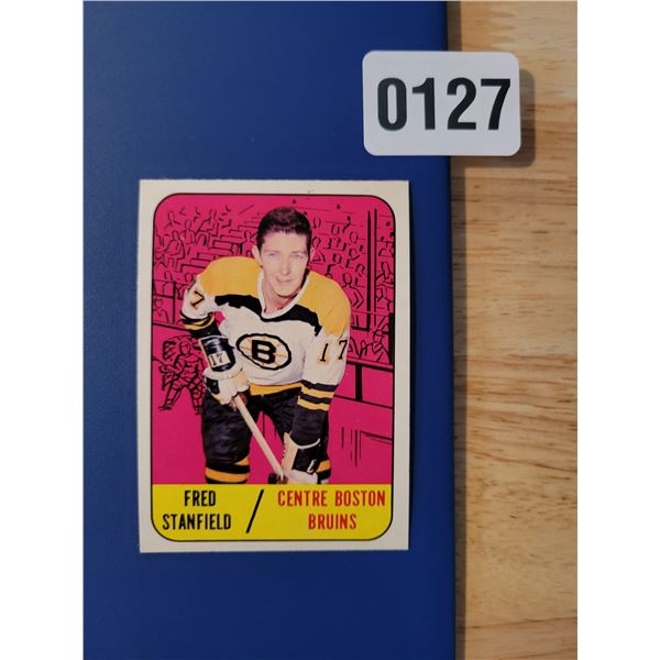 1966-67 Boston Bruins - Centre - Fred Stanfield 36