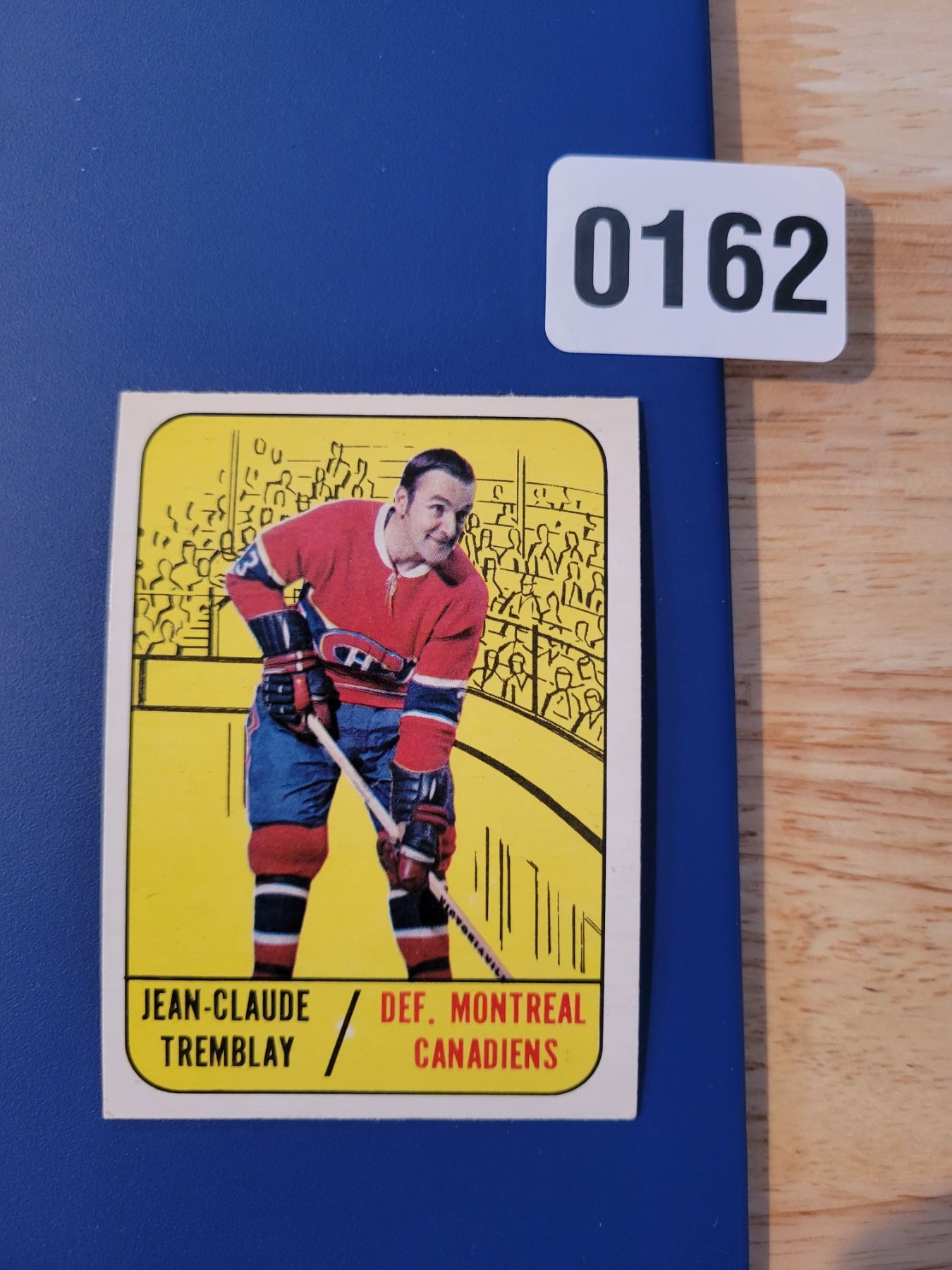 1966-67 Montreal Canadiens - Defense - Jean-Claude Tremblay 73