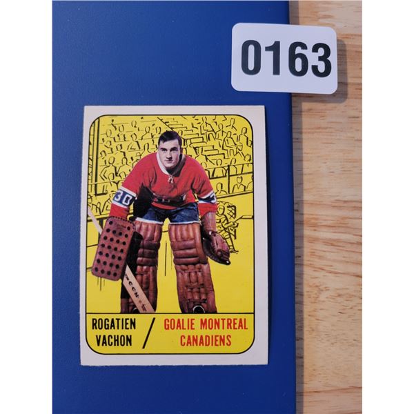 1966-67 Montreal Canadiens - Goaltender - Rogatien Vachon 75