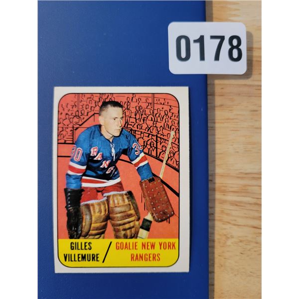 1966-67 New York Rangers - Goaltender - Gilles Villemure 86