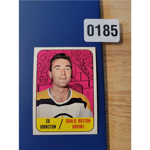 1966-67 Boston Bruins - Goaltender - Ed Johnston 96