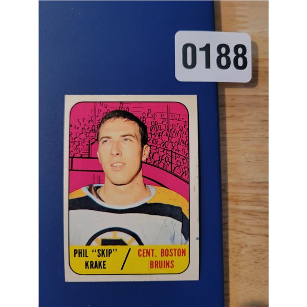 1966-67 Boston Bruins - Centre - Skip Krake 93