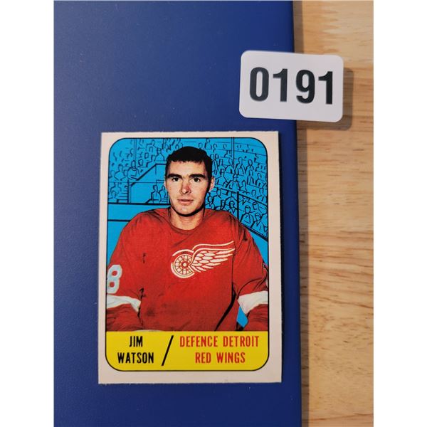 1966-67 Detroit Red Wings - Defense - Jim Watson 107