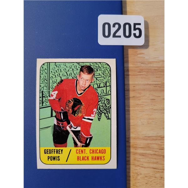 1966-67 Chicago Balckhawks - Centre - Geoffrey Powis 110