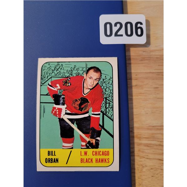 1966-67 Chicago Balckhawks - Left Wing - Bill Orban 109