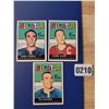 Image 1 : 1966-67 Allstar Ed Giacomin - Harry Howell - Pierre Pilote