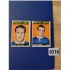 Image 1 : 1964-65 Toronto Maple Leafs - Forward Dave Keon 17 and Defense Kent Douglas 14