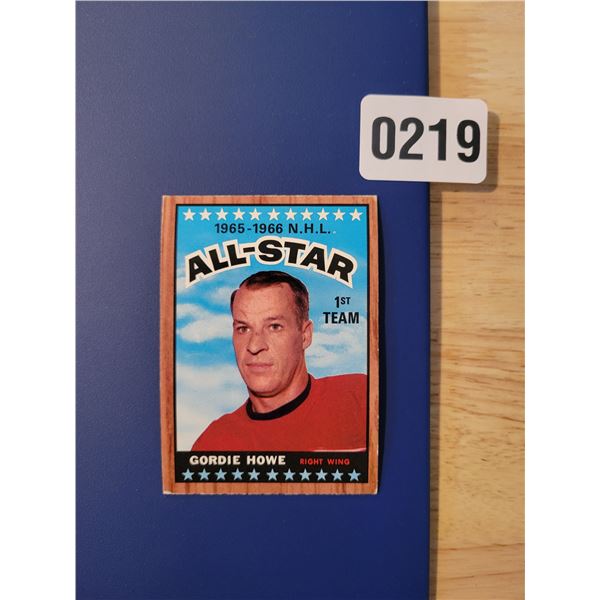 1965-66 Allstar Right Wing - Gordie Howe 121