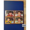 Image 1 : 1965-66 Bruins - Red Wings - Pete Mahovlich - Alex Delvecchio - Ron Schock - Dallas Smith