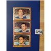 Image 1 : 1965-66 Maple Leafs - Red Kelly 79 - Ron Ellis 81 - Tim Horton 80