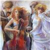 Image 2 : Lena Sotskova, "Just Love" Hand Signed, Artist Embellished Limited Edition Giclee on Canvas with COA