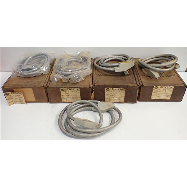 (5) Allen Bradley 1777-CB Cables