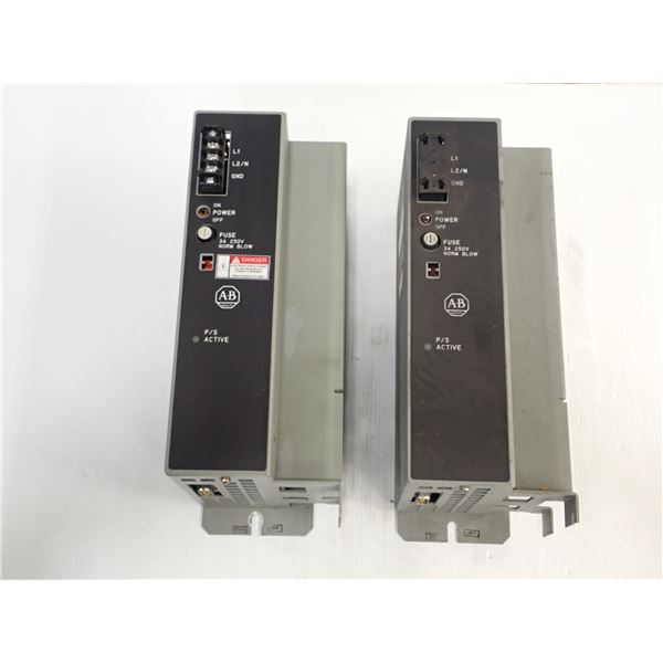 (2) Allen Bradley # 1771-P7 B AC Power Supply Modules