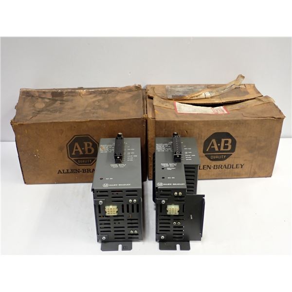 (2) Allen Bradley # 1771-P2, 1771-PA Power Supplies