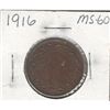Image 1 : 1916 Canada 1 Cent MS 60