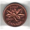 Image 2 : 1961 Canada 1 Cent Red ICCS PL 65