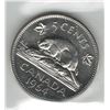 Image 2 : 1964 Canada 5 Cent Extra Waterline ICCS MS 64
