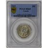 Image 1 : 1919 Canada 25 Cent PCGS MS 65