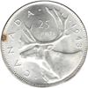 Image 2 : 1943 Canada 25 Cent ICCS MS 64