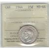 Image 1 : 1944 Canada 25 Cent ICCS MS 64