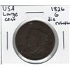 Image 1 : 1826 USA Large Cent Die Rotation G