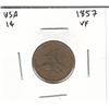 Image 1 : 1857 USA 1 Cent VF