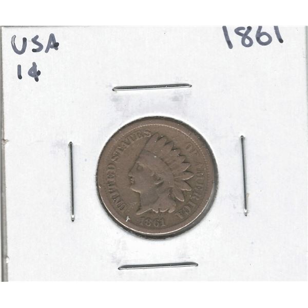 1861 USA 1 Cent