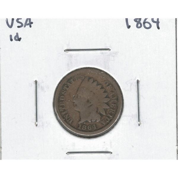 1864 USA 1 Cent