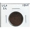 Image 1 : 1865 USA 2 Cent
