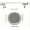 Image 1 : 1868 USA 3 Cent F 12