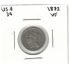 Image 1 : 1872 USA 3 Cent VF
