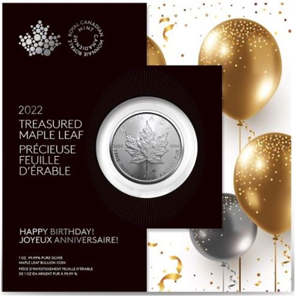 2022 Canada $5 Happy Birthday 1 oz