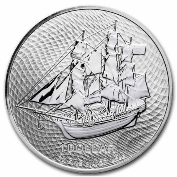 2022 Cook Islands $1 Bounty 1 oz