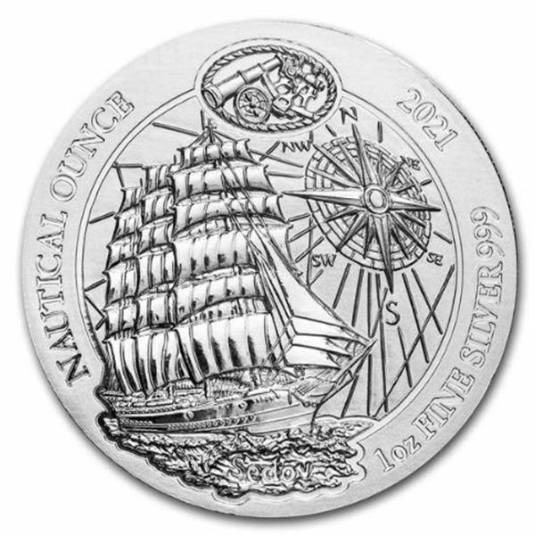 2021 Rwanda 50 RWF Francs Sedov 1 oz