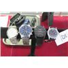 Image 1 : 4-Citizen, Swiss Army or Guess Wristwatches - 4 X $