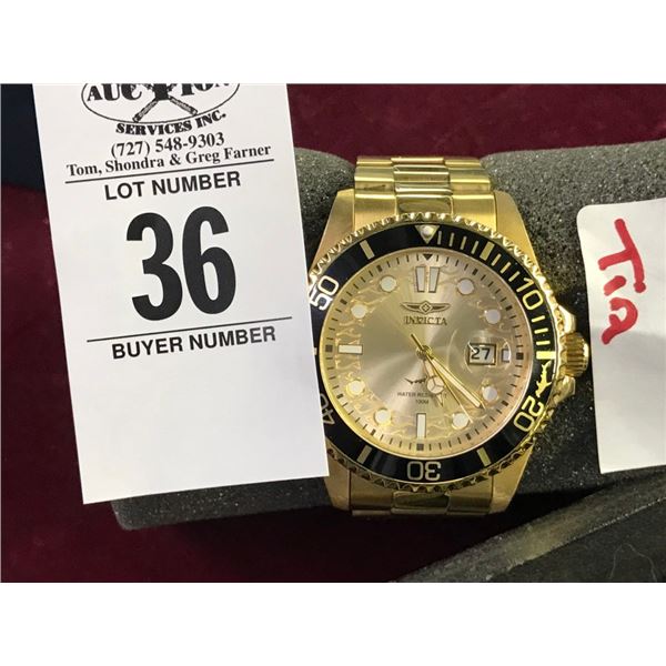 Invicta Wristwatch Water Resistant 100M