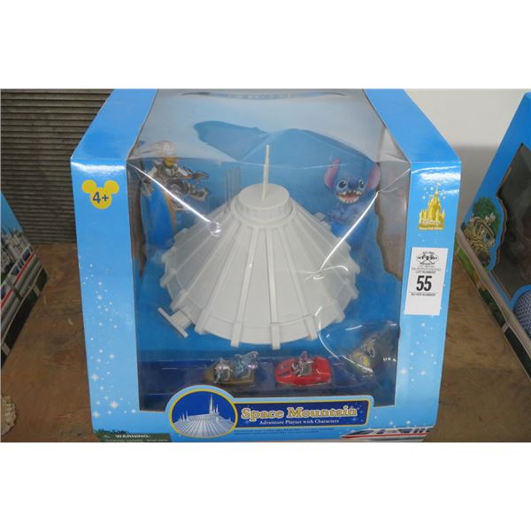 Disney Land Space Mountain Playset