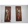 Image 1 : 2-Matador 3D Wall Art - 2 X $