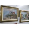Image 2 : Framed Oil On Canvas & Prints - 12" x 10" (3)