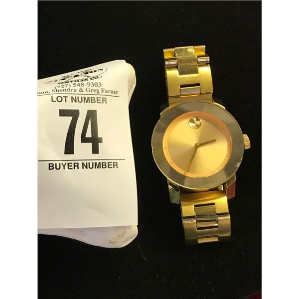 Movado Gold Watch