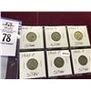 Image 1 : Six Silver World War II Nickles