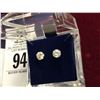 Image 2 : 14K YG CZ Earrings 1.5g