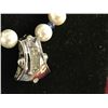 Image 3 : Freshwater Cultured Pearl Necklace 34 Pearls w/14K White