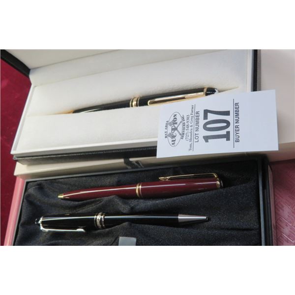 Mont Blanc Ink Pens (3)