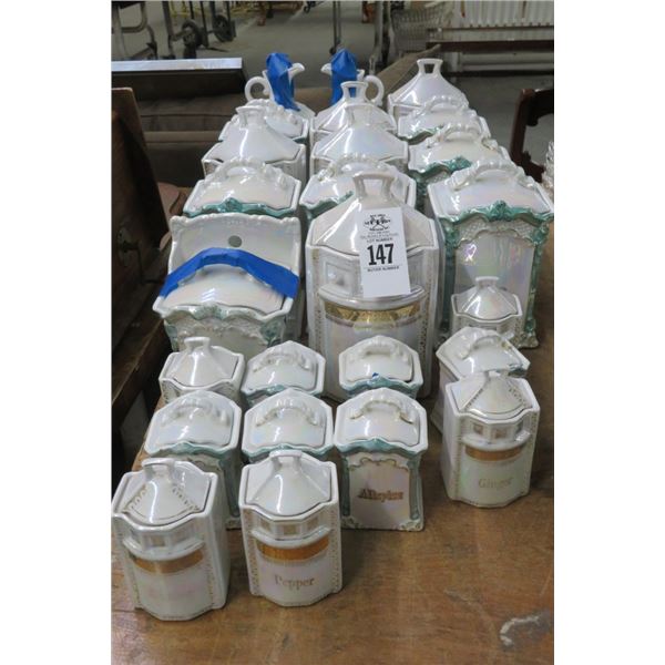 Ceramic 25 Pc. Decanter Set